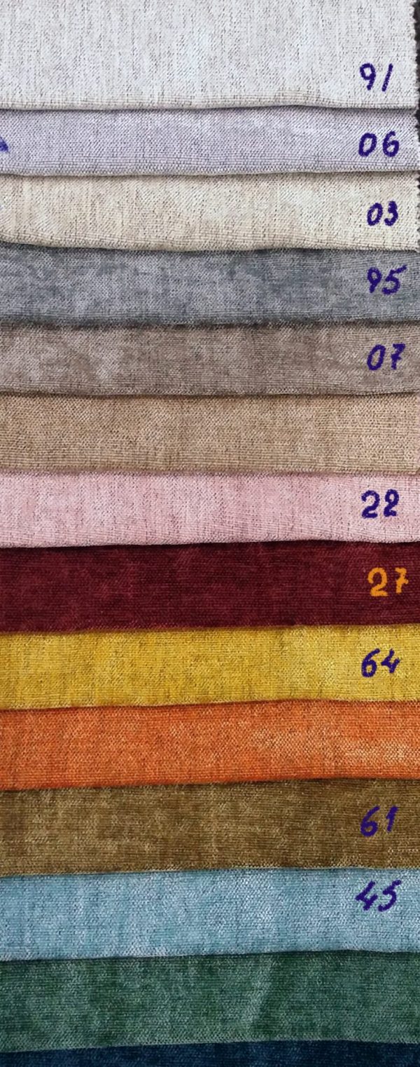 Υφάσματα σενίλ changeant σε πολλά χρώματα σε 2.80 φάρδος για ριχτάρια και ντύσιμο επίπλωσης,κουρτίνα